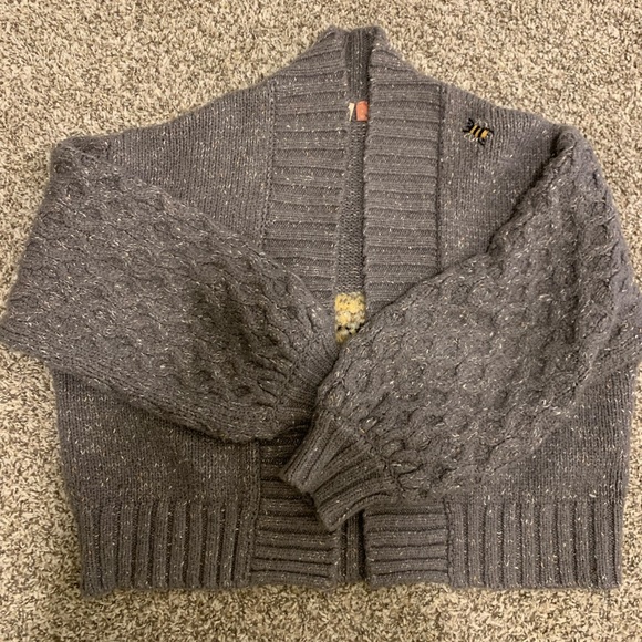 Anthropologie Pilcro Bear Cardigan Sweater 🧸🐝 - Picture 7 of 12